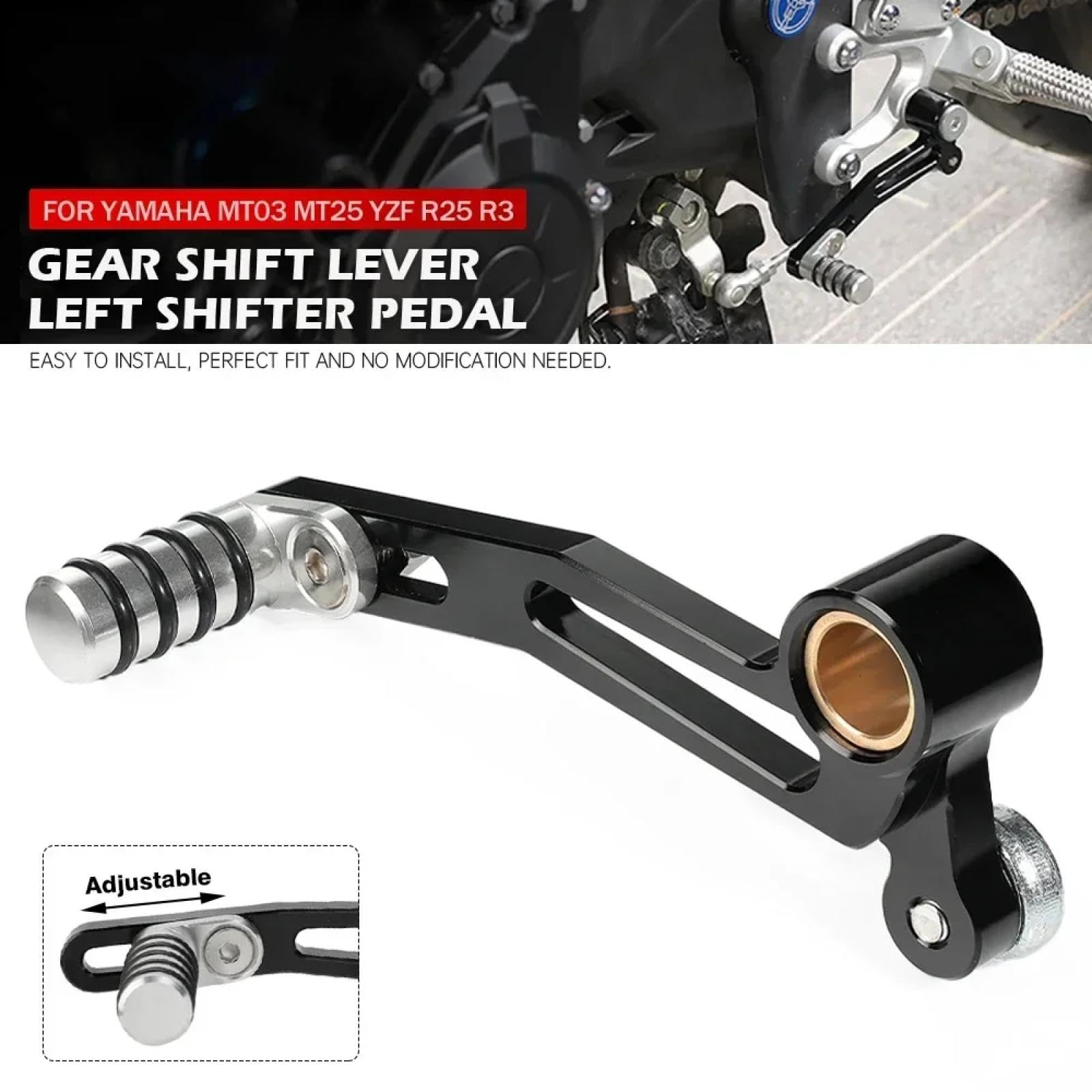 for Yamaha MT03 MT25 YZF R3 R25 2015-2023 MT 03, Shifter Pedal